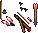 Iron fletcher's tools