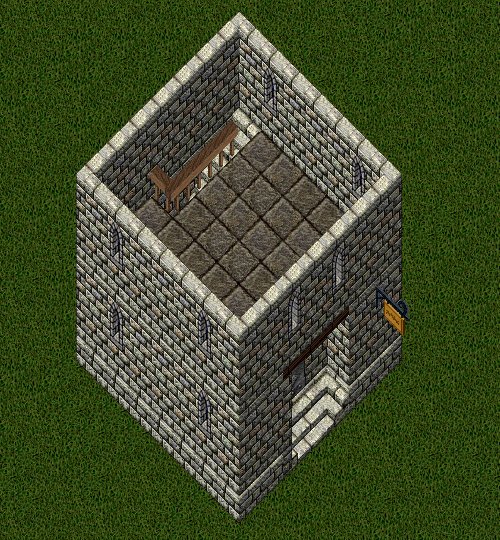 Small Knight Tower, inside, stage 2