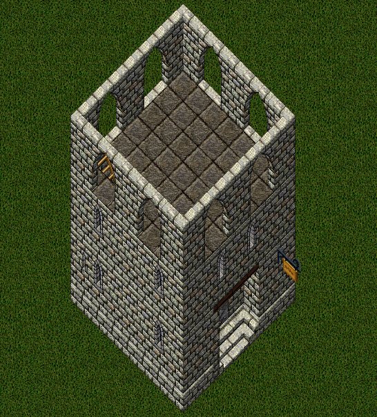 Small Knight Tower, inside, stage 3