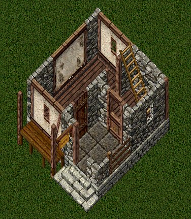 Stone-and-Plaster Shop, inside, stage 2