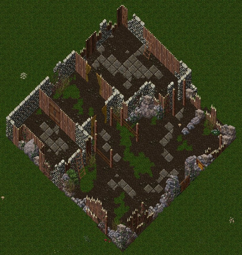 Warlord Fort, inside, stage 1, floor 1