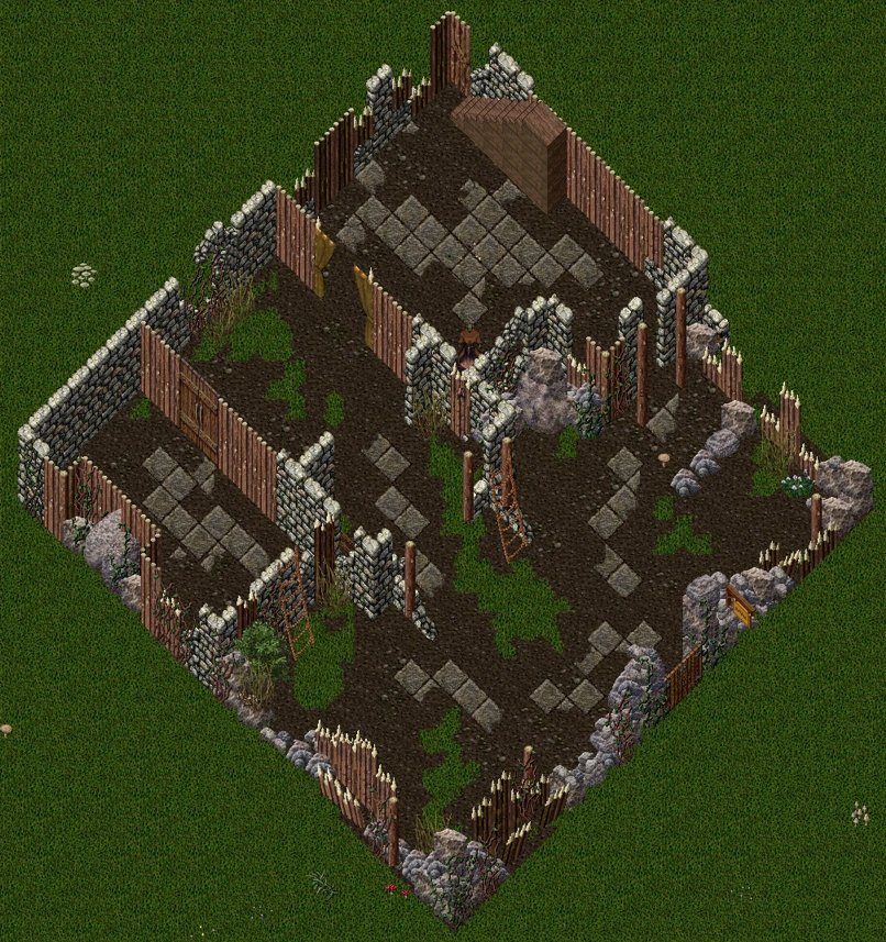 Warlord Fort, inside, stage 2, floor 1