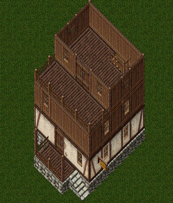 Wood-and-Plaster Cottage, inside, stage 3
